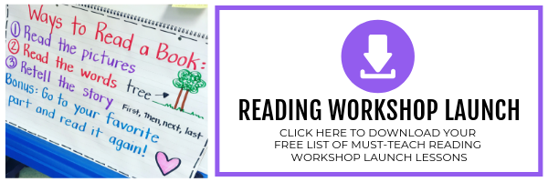 Launching Reading Workshop - True Life I'm a Teacher