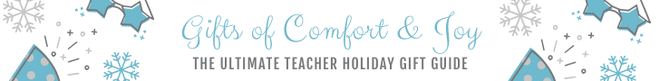 Ulitimate Teacher Holiday Gift Guide to help you find the perfect gift for a teacher! Great for a teacher's birthday, Christmas, or teacher appreciation.