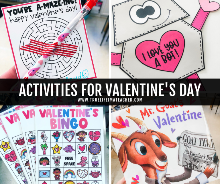Activities for Valentine's Day - True Life I'm a Teacher