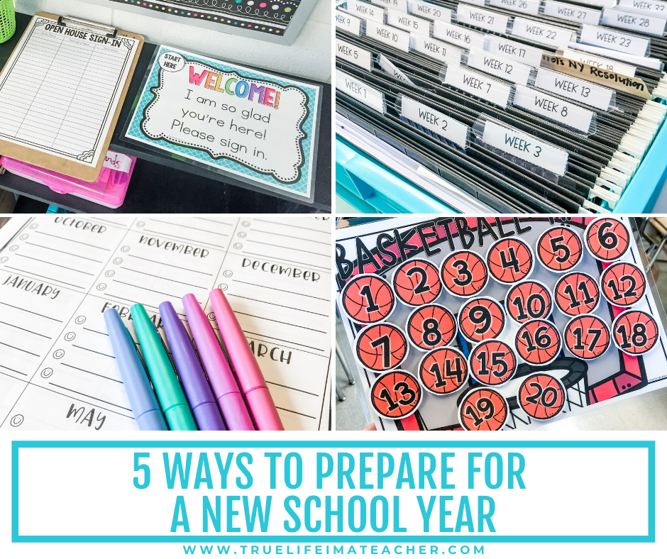 5 Ways to Prepare for a New School Year True Life I'm a Teacher