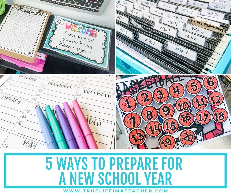 5 Ways To Prepare For A New School Year True Life I m A Teacher