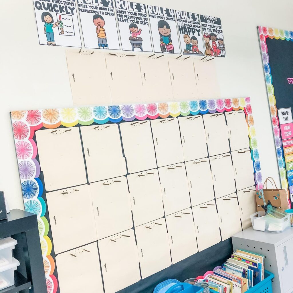 Learn how to easily display and change out student work.